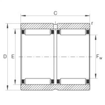 Подшипник RNAO40X55X40-ZW-ASR1 INA