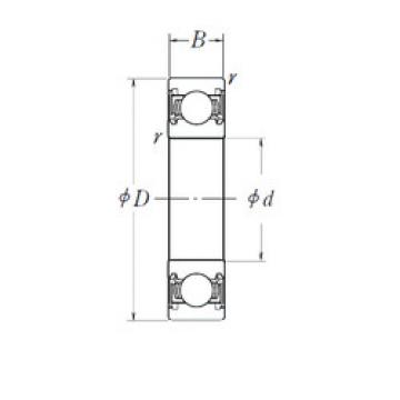 Подшипник 6203DDU NSK