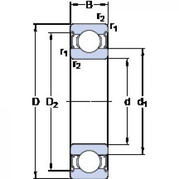 Подшипник 6311-2Z/VA201 SKF