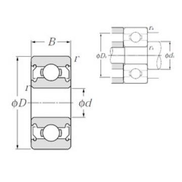 Подшипник 627ZZ NTN