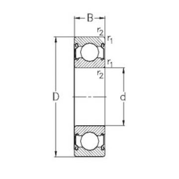 Подшипник 629-2Z NKE