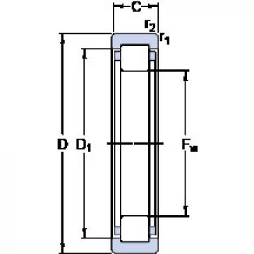 Подшипник RNU 2207 ECP SKF