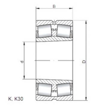 Подшипник 21320 KCW33 CX