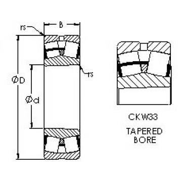 Подшипник 23072CAKW33 AST