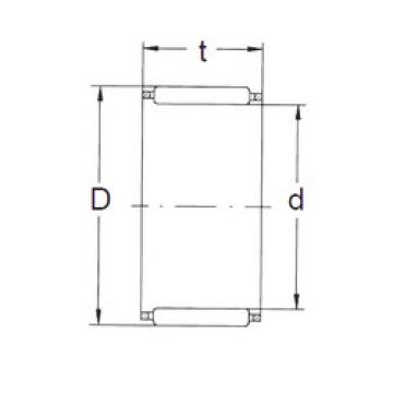 Подшипник K10X13X10 FBJ