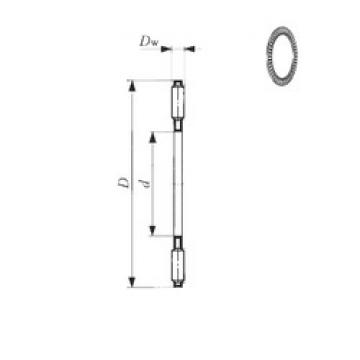 Подшипник NTB 100135 IKO