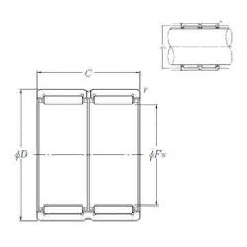 Подшипник RNA6909R NTN