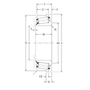 Подшипник 160098X/160158XC Gamet