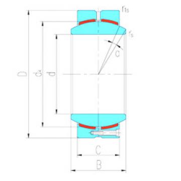 Подшипник GEC380HC LS