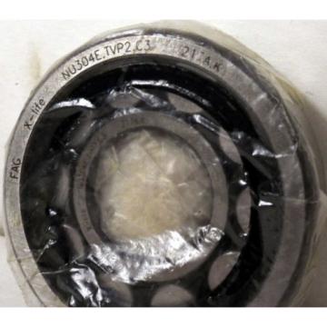 1 NEW FAG NU304E.TVP2.C3 CYLINDRICAL ROLLER BEARING