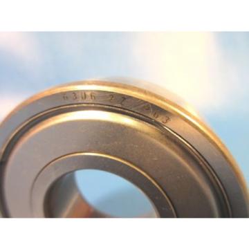 Consolidated 6306-ZZ P/6 C/3 Single Row Precision Radial Ball Bearing (FAG, SKF)