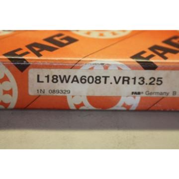 FAG L18WA608T.VR13.25 BEARING B/B