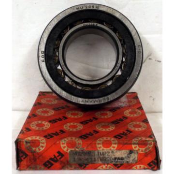 1 NEW FAG NU208E CYLINDRICAL ROLLER BEARING