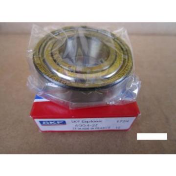 SKF 6004-2Z Deep Groove Ball Bearing (=2 FAG 2ZR, NTN, NSK, 9104KDD)