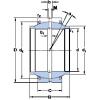 Подшипник GEZM 212 ES-2RS SKF