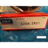 SKF 6206 2RS1, 6206 2RS,Deep Groove Ball Bearing(=2 NTN VV, NSK FAG, Fafnir 206) #2 small image