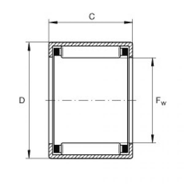 Подшипник SCE66 INA #1 image