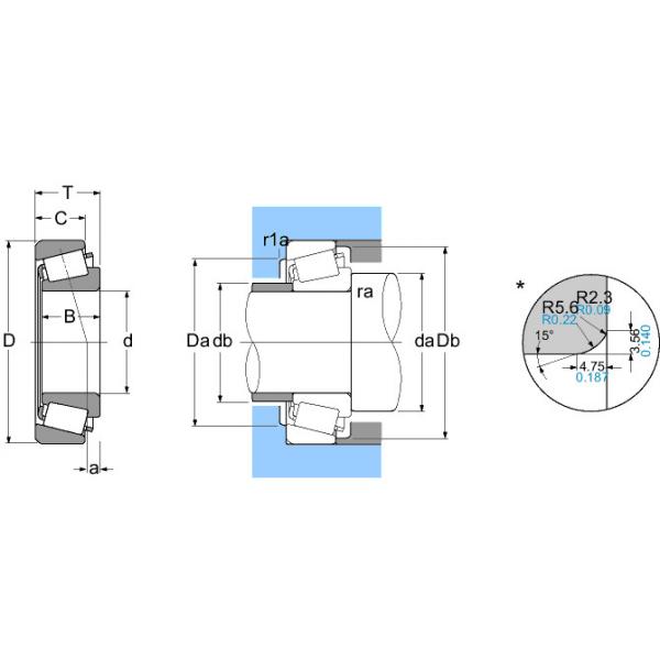 4T-02875/02820 NTN SPHERICAL ROLLER NTN JAPAN BEARING #5 image