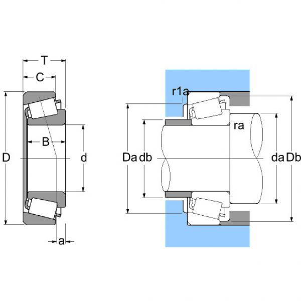 4T-05066/05185 NTN SPHERICAL ROLLER NTN JAPAN BEARING #5 image