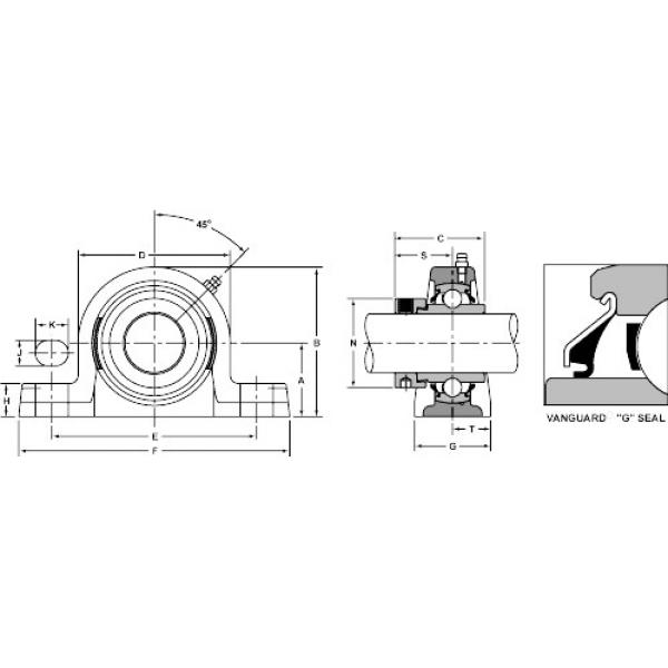 PWG-2 1/4-RS NTN SPHERICAL ROLLER NTN JAPAN BEARING #5 image