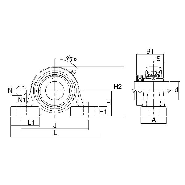 UELP-3/4 NTN SPHERICAL ROLLER NTN JAPAN BEARING #5 image