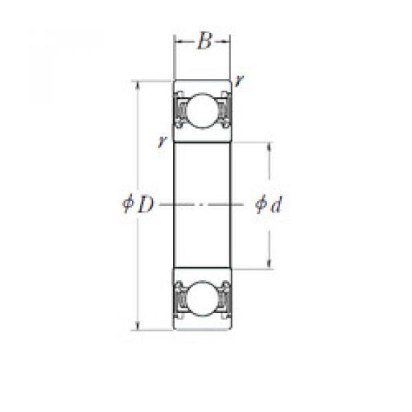 Подшипник 6203DDU NSK #1 image