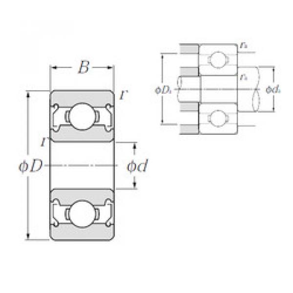 Подшипник 627ZZ NTN #1 image