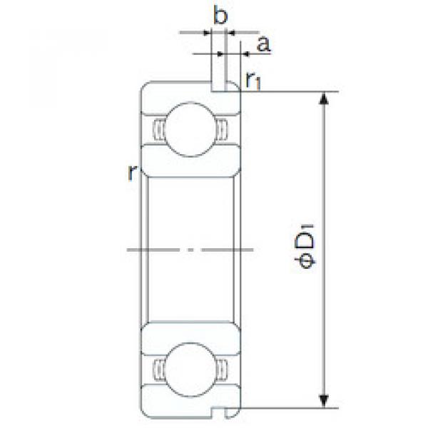 Подшипник 6219N NACHI #1 image