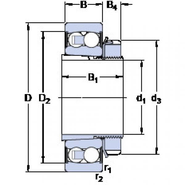 Подшипник 2309 E-2RS1KTN9 + H 2309 SKF #1 image