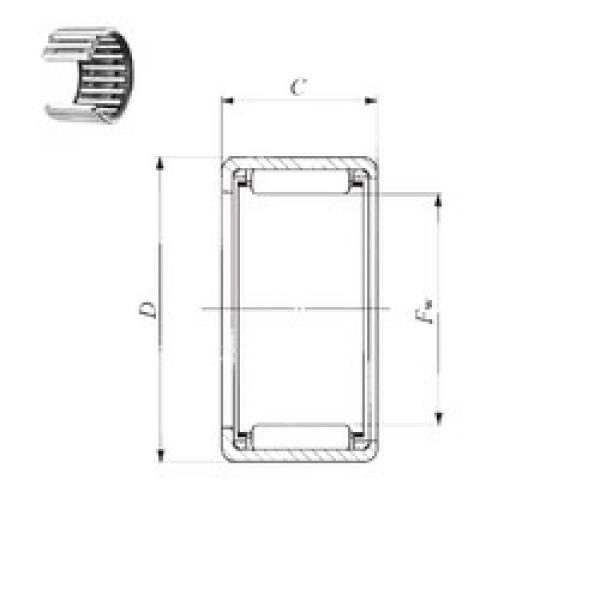 Подшипник BA 3216 Z IKO #1 image