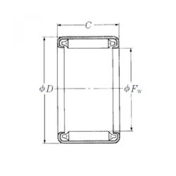 Подшипник B-1012 NSK #1 image