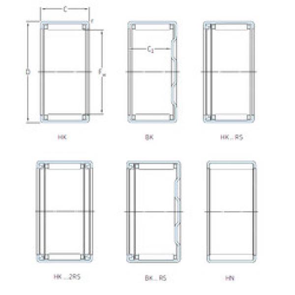 Подшипник HK1816 SKF #1 image