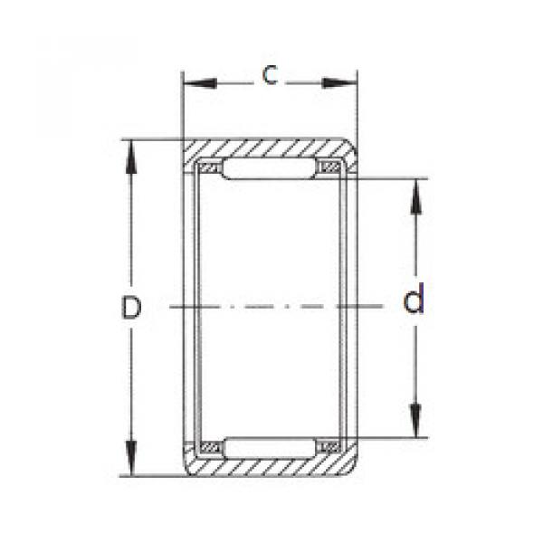 Подшипник HK2210 FBJ #1 image