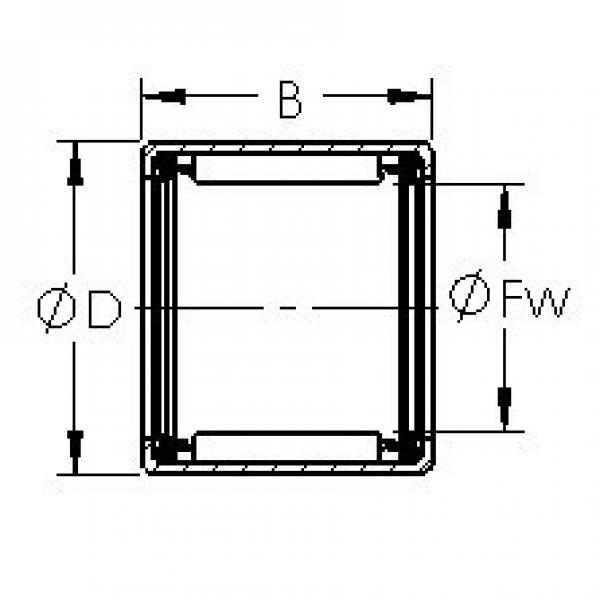 Подшипник HK5024-2RS AST #1 image