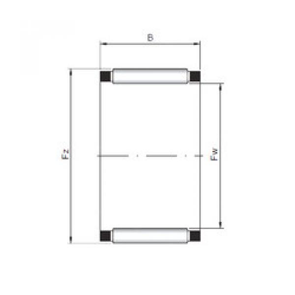 Подшипник K155X163X30 CX #1 image