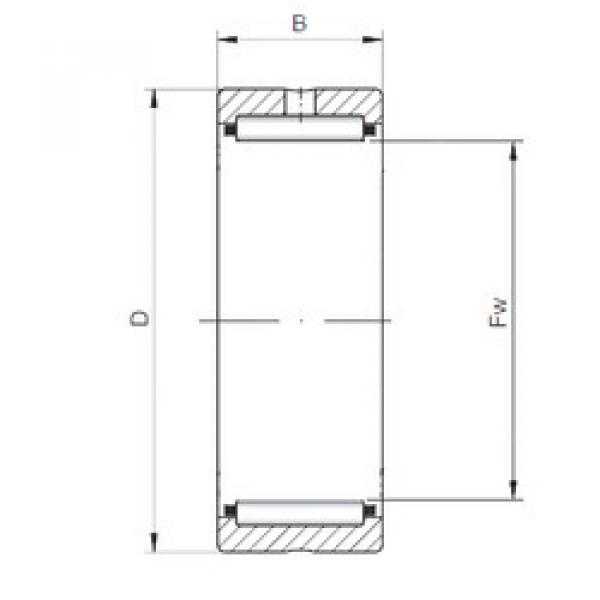 Подшипник NKS55 CX #1 image