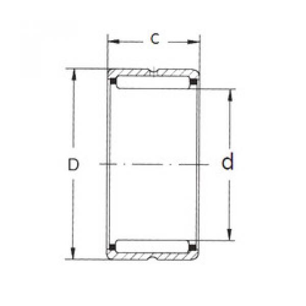 Подшипник NKS12 TN FBJ #1 image