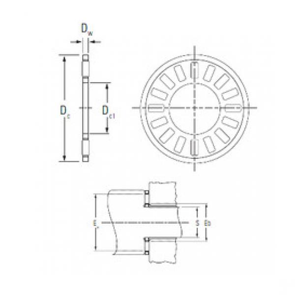 Подшипник NTA-512 KOYO #1 image