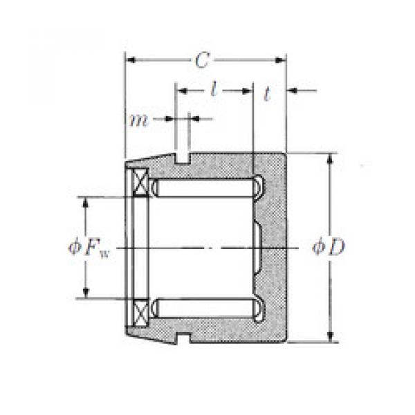 Подшипник NSA024A NSK #1 image