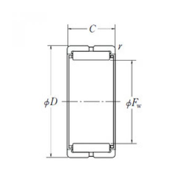 Подшипник RNA4872 NSK #1 image