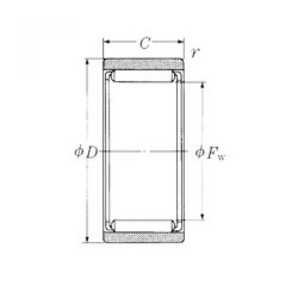 Подшипник RNAF506520 NSK #1 image