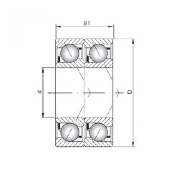 Подшипник 7204 C-UD CX #1 image