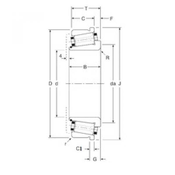 Подшипник 113060X/113100C Gamet #1 image