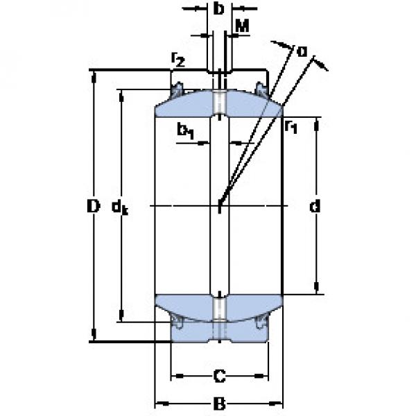 Подшипник GE 45 ES-2RS SKF #1 image