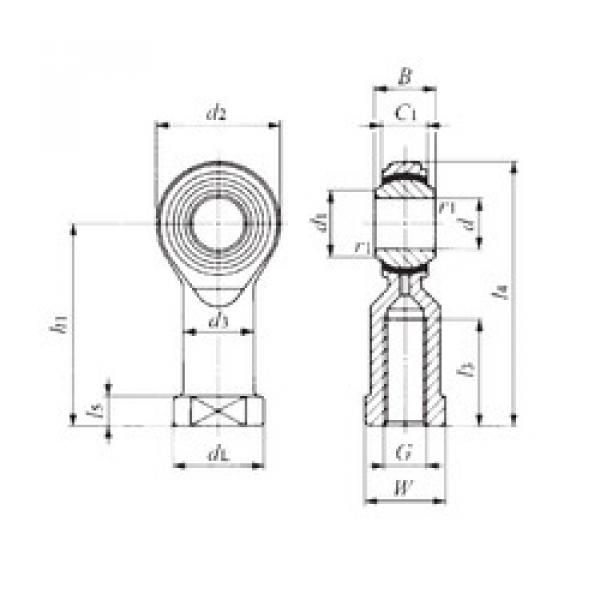 Подшипник PHS 12EC IKO #1 image