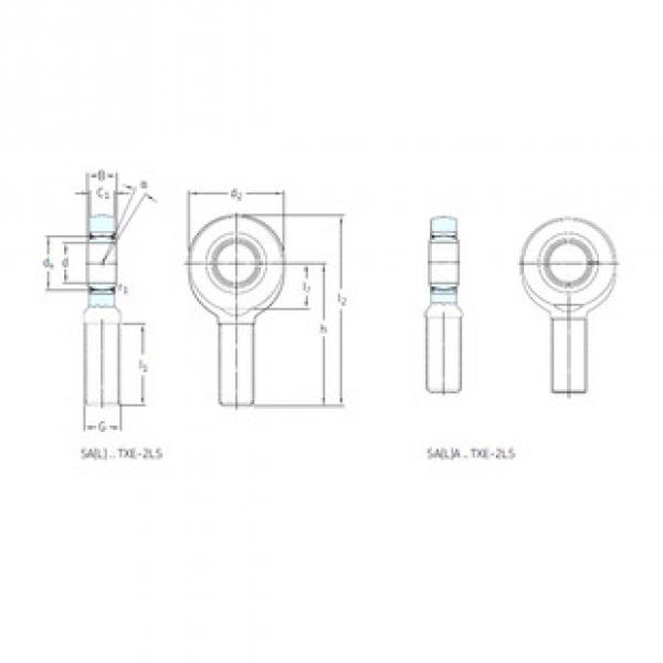 Подшипник SA80TXE-2LS SKF #1 image