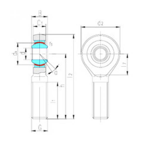 Подшипник SAK14C LS #1 image