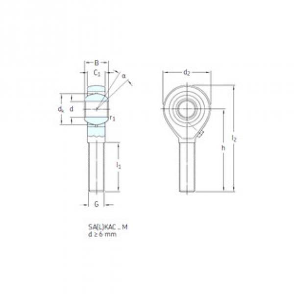 Подшипник SAKAC20M SKF #1 image