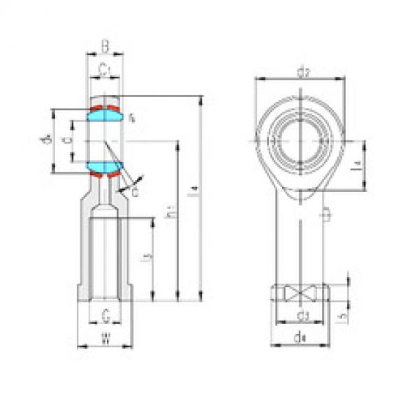 Подшипник SIBP10S/B1 LS #1 image