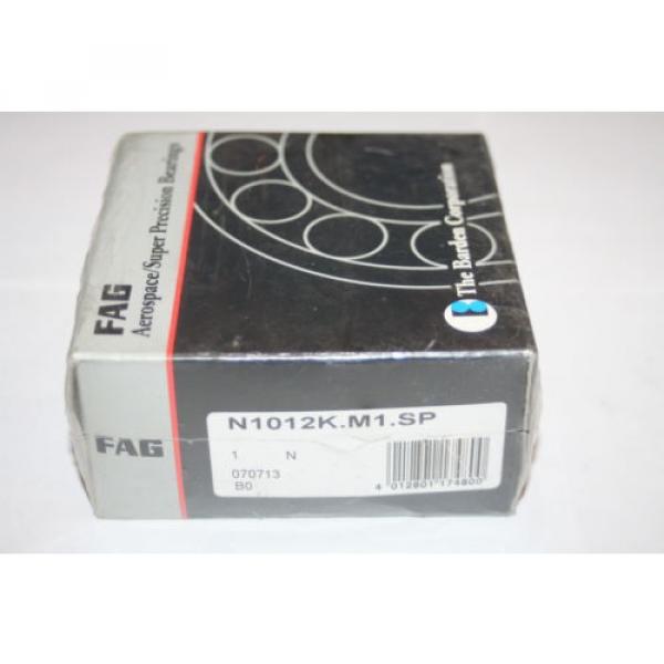 FAG Barden N1012K.M1.SP Aerospace Super Precision Angular Contact Bearing  NEW #5 image